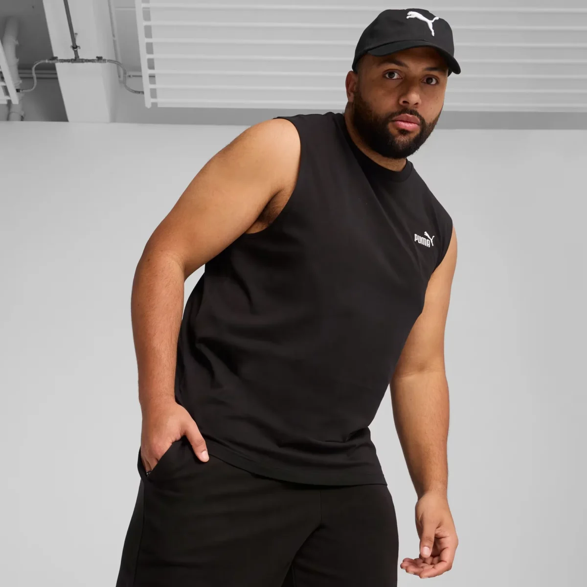 Puma Ανδρική Βερμούδα Essentials No. 1 Logo 10"