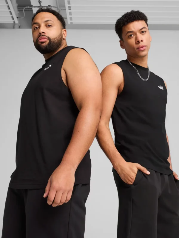 Puma Ανδρική Αμάνικη Μπλούζα Essentials No. 1 Logo