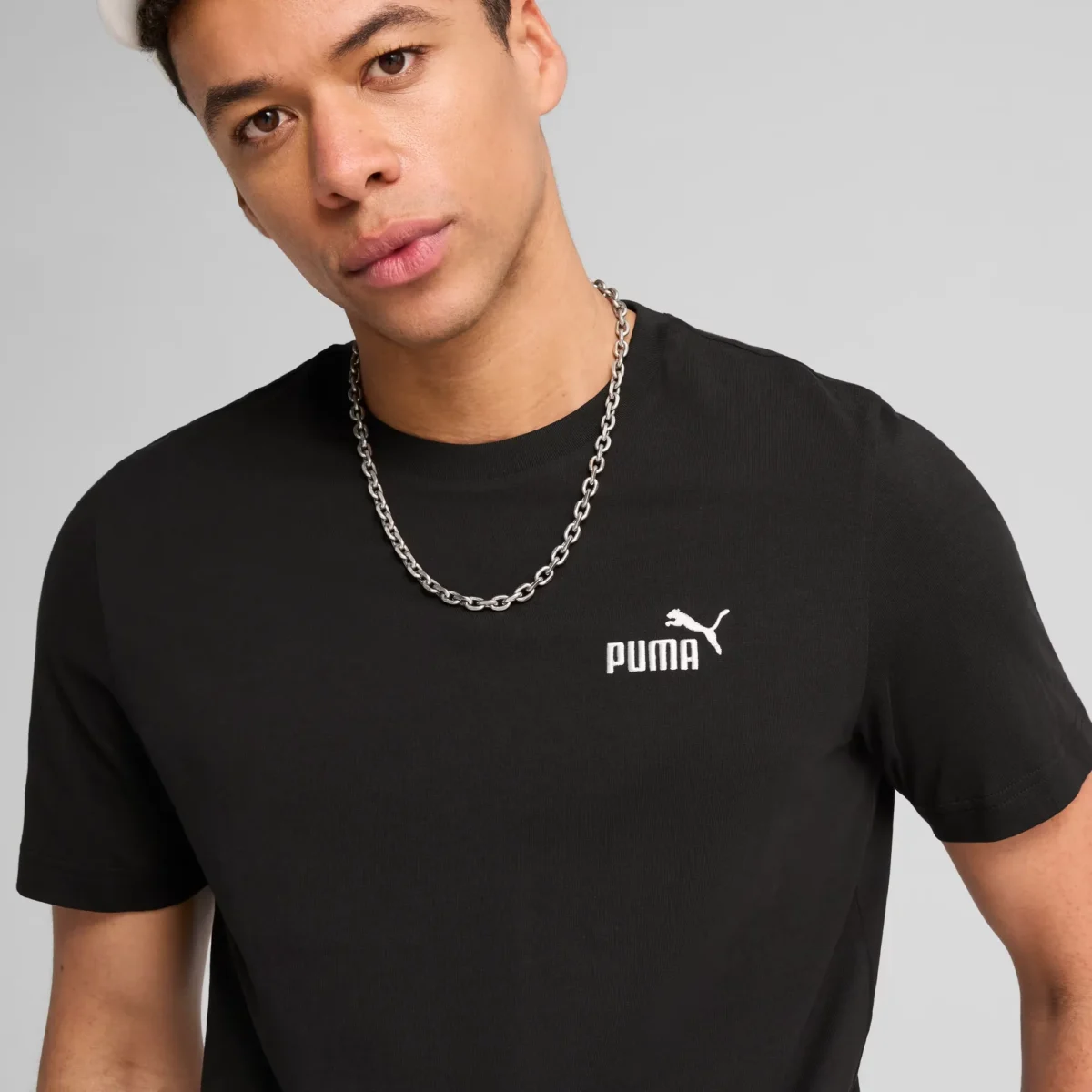 Essentials-Small-No (1) Puma Ανδρικό T-Shirt Essentials Small No. 1 Logo