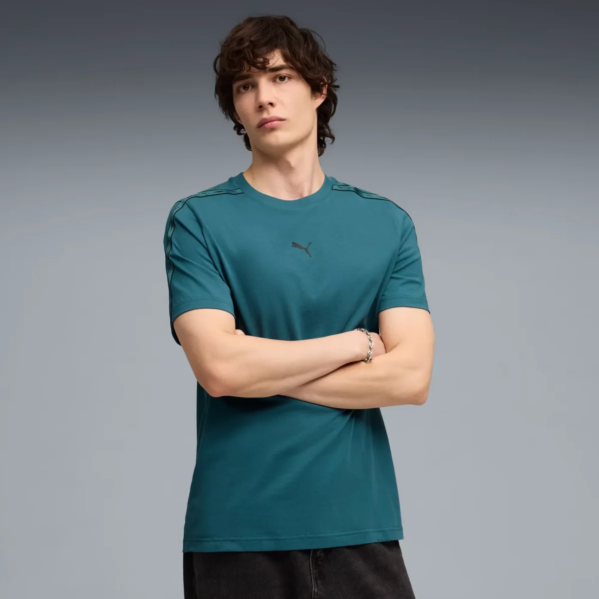 Puma Ανδρικό T-Shirt Essentials Tape