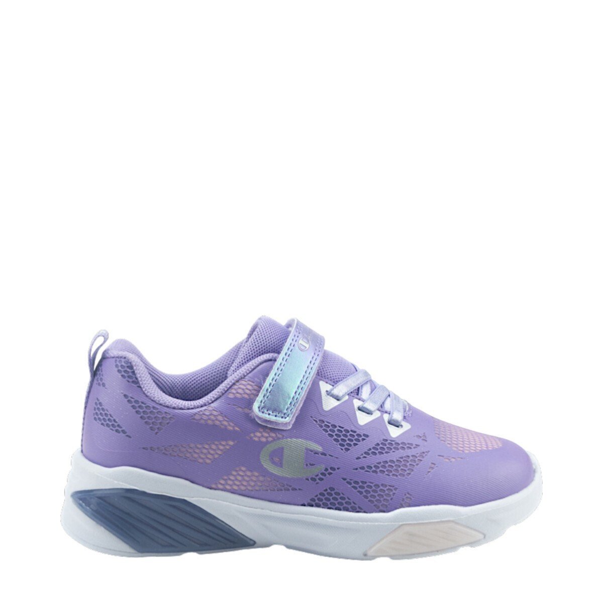20260216141021_champion_paidika_sneakers_s33209_vs007 Champion Παιδικά Sneakers Wave Tri με Velcro Λεβάντα