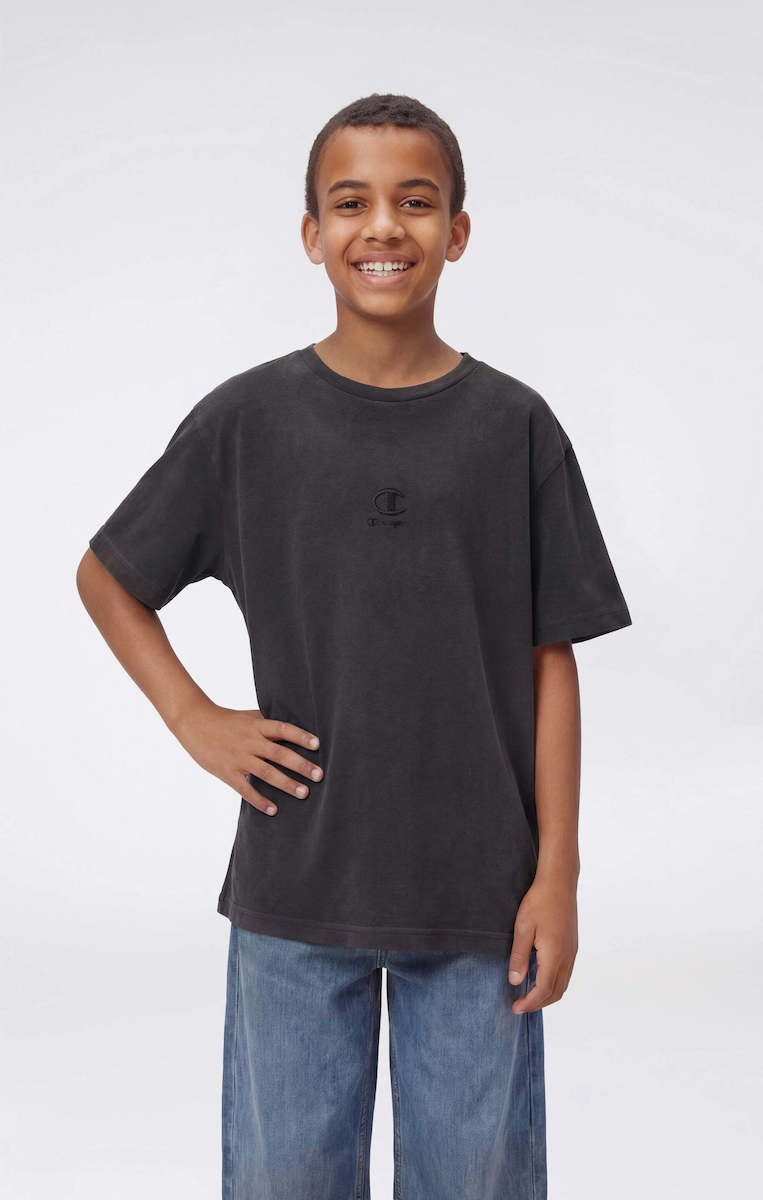 20260506093323_champion_paidiko_t_shirt_black_307597_kk001 Champion Παιδικό T-Shirt Κοντομάνικο