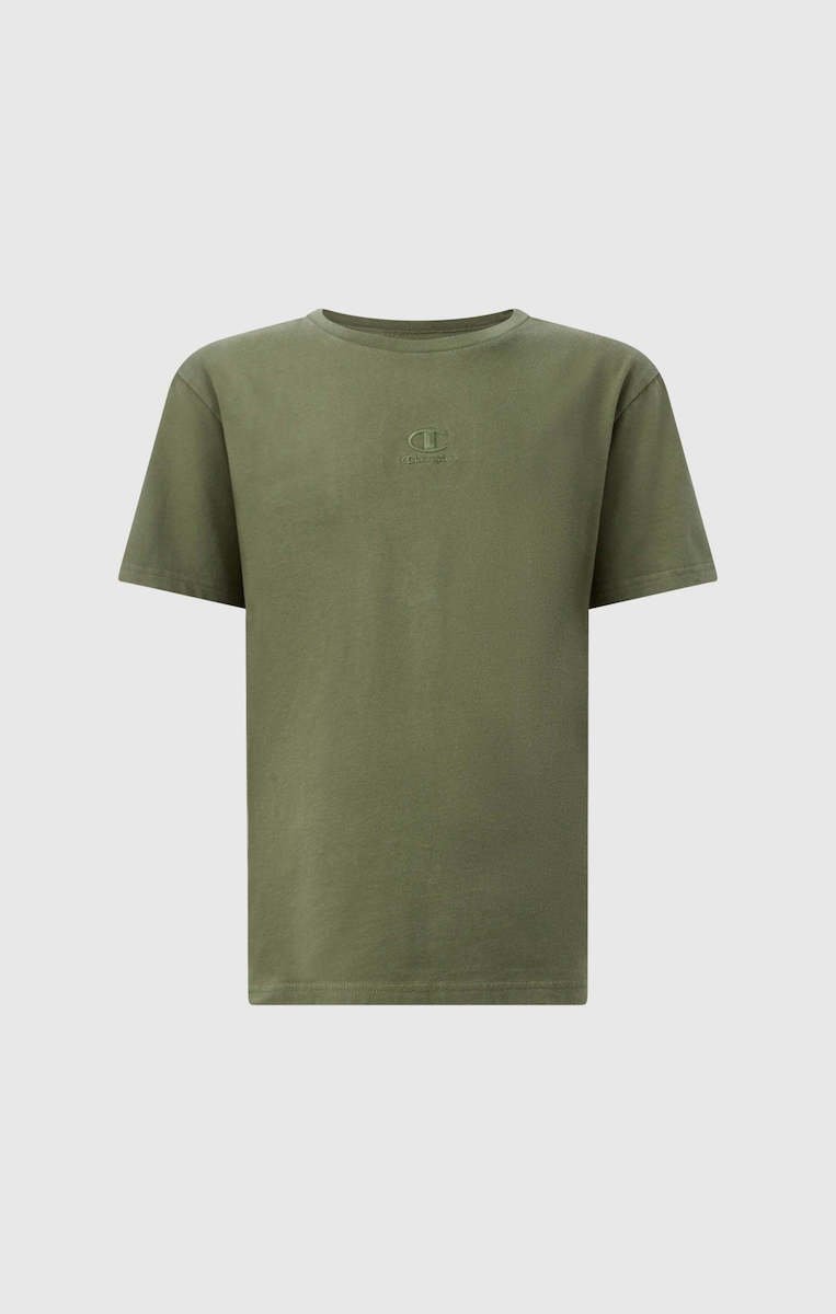 20260506093332_champion_paidiko_t_shirt_olive_307597_gs156 Champion Παιδικό T-Shirt Κοντομάνικο