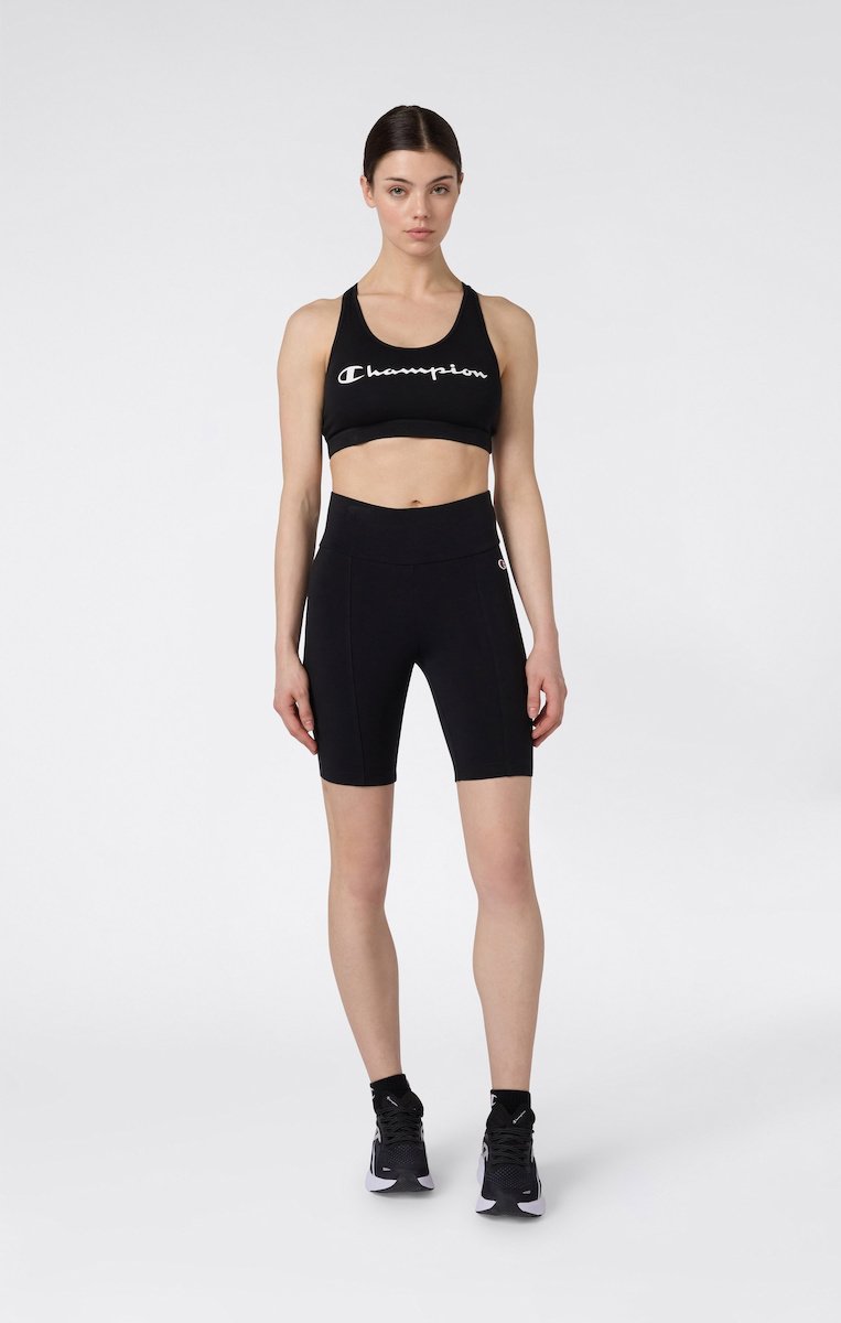 Champion Γυναικείο Biker Shorts Μαύρο