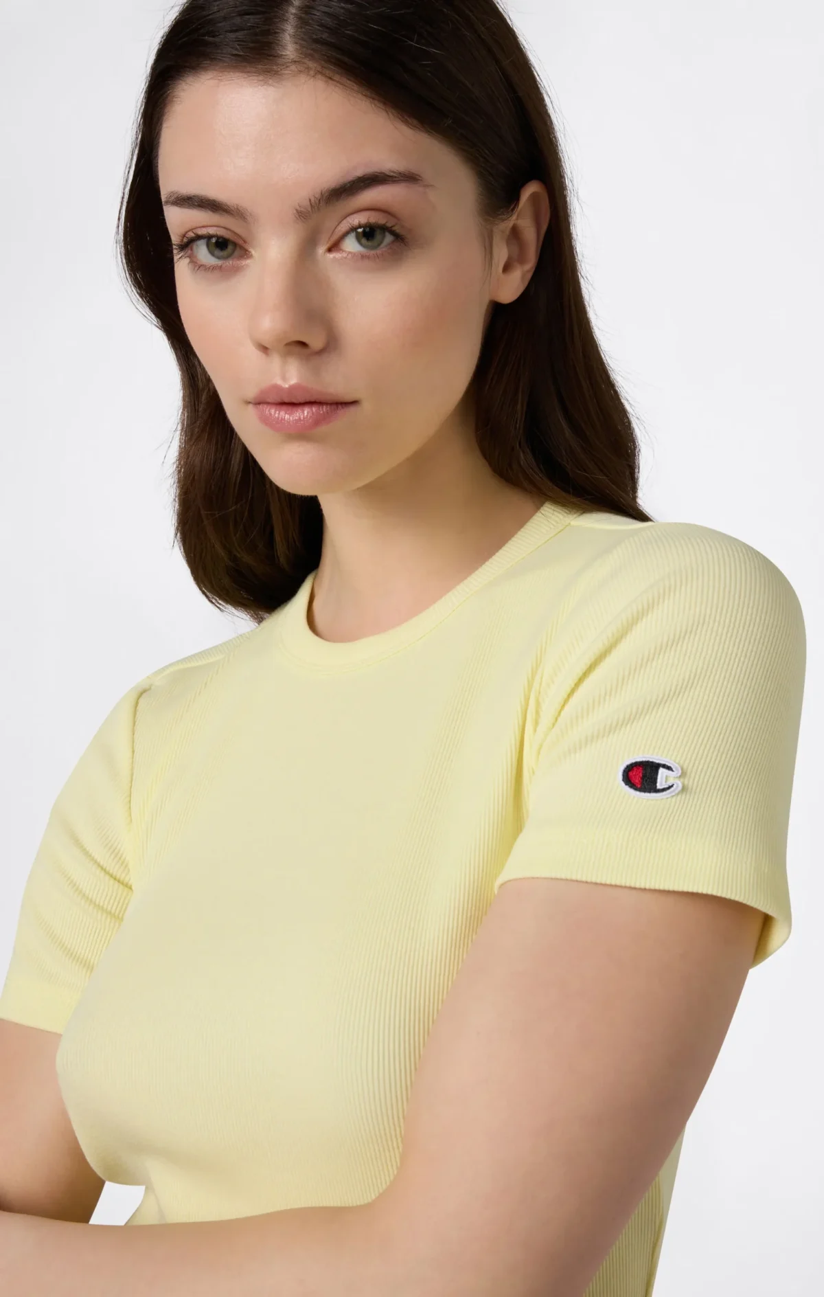CHPEU_118766_YS165_Full_Alt1 Champion Γυναικείο T-Shirt Κοντομάνικο