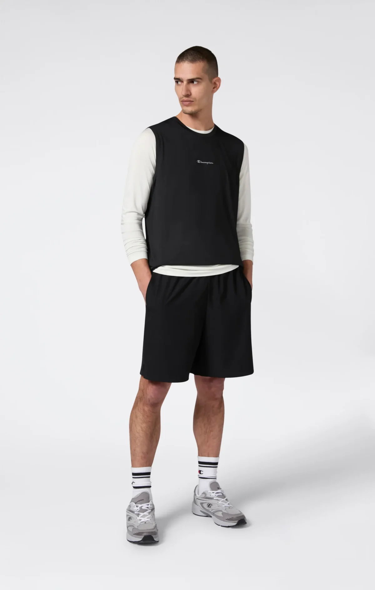 CHPEU_221369_KK001_Full_Front_9f69ed91-ce3a-4130-8196-21ad9b74ad59 Champion Φανελάκι Tank Top