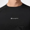CHPEU_221381_KK001_Full_Alt1_31943e51-59c3-4597-880f-ccfd17b083a8 Champion Ανδρικό T-Shirt Κοντομάνικο Μαύρο