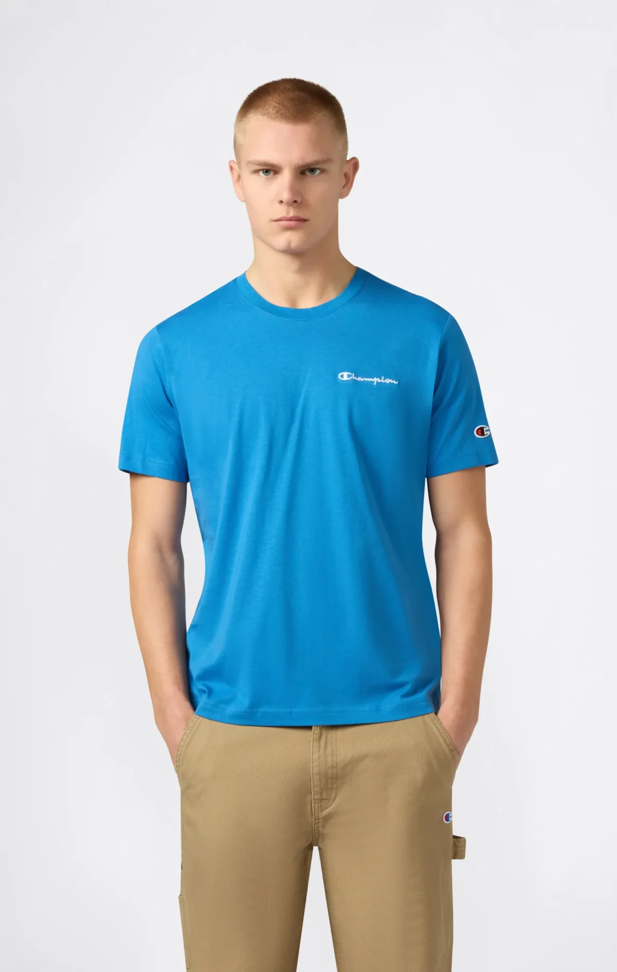 CHPEU_221798_BS220_Full_Crop Champion T-Shirt Κοντομάνικο