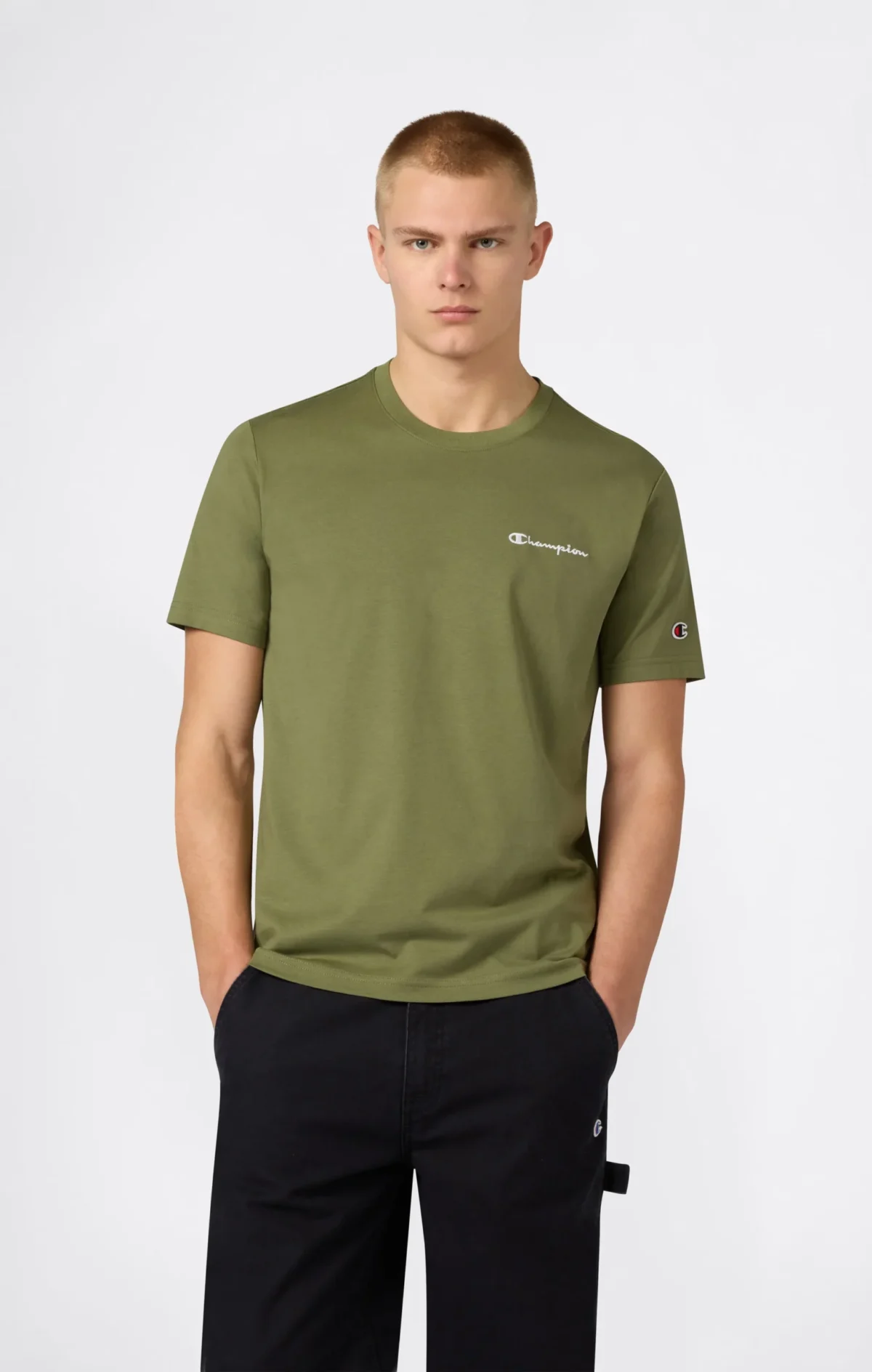 CHPEU_221798_GS156_Full_Crop Champion T-Shirt Κοντομάνικο