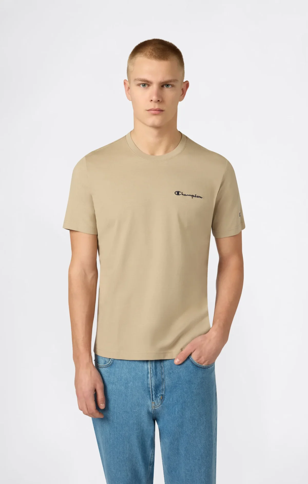 CHPEU_221798_MS041_Full_Crop Champion T-Shirt Κοντομάνικο