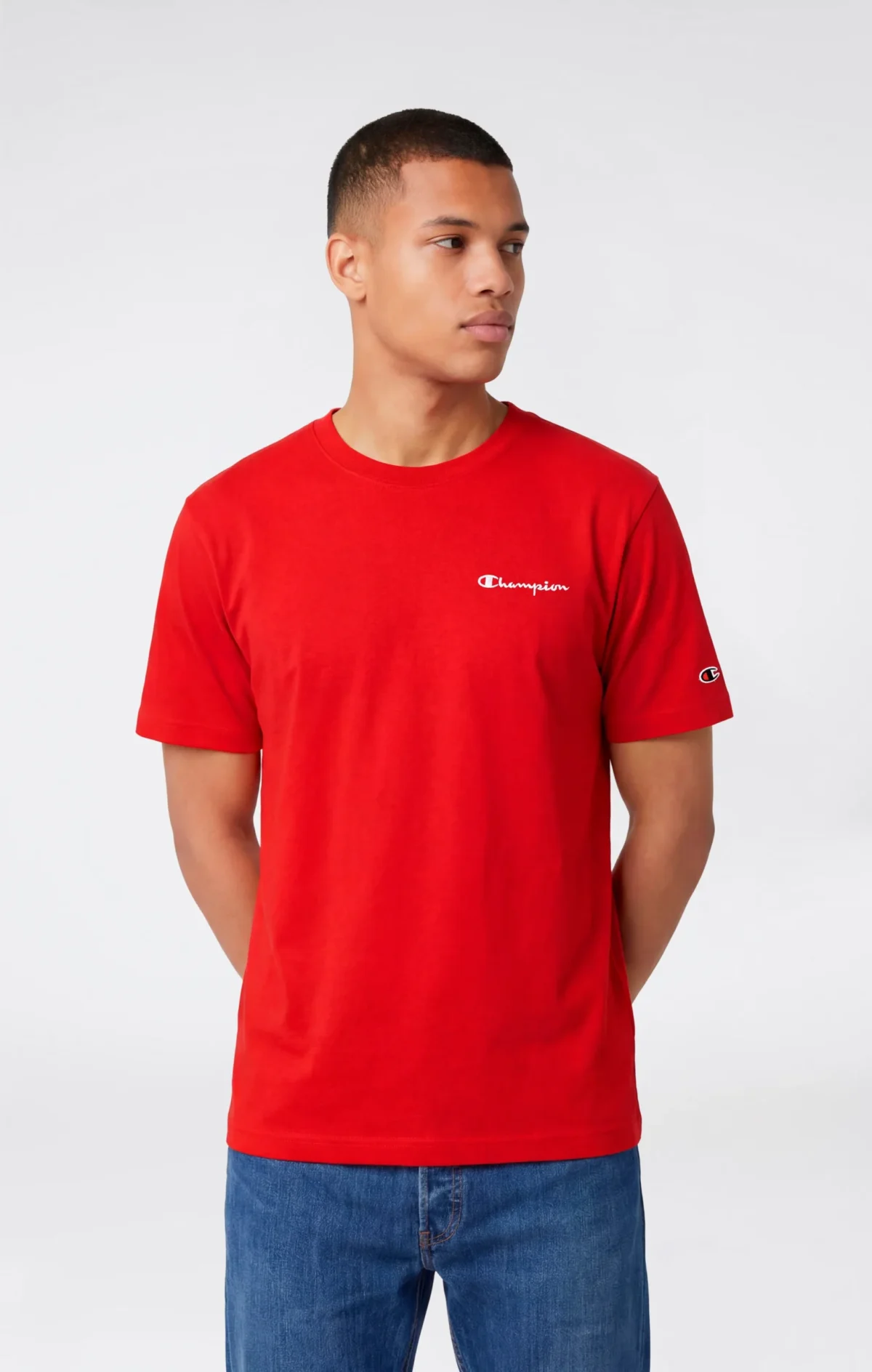 CHPEU_221798_RS067_Full_Crop Champion T-Shirt Κοντομάνικο