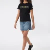 CHPEU_405387_KK002_Full_Front_201680ba-8f45-479f-93b3-d3fee5ff8cb1 Champion Παιδικό T-Shirt Κοντομάνικο Μαύρο