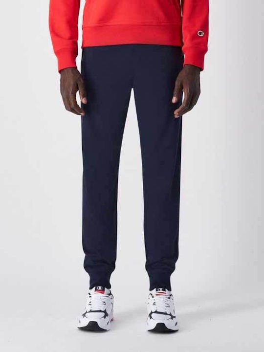 fixedratio_20260204122333_champion_panteloni_formas_blue_220807_bs501 Champion Παντελόνι Φόρμας Rib Cuff