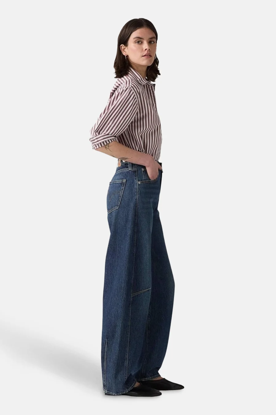 003V50001_0001_20NEW_20SHADES_3_2a5fb717-d7b6-4a73-ad1a-ac13a0e0f6a2 Levi's Γυναικείο Τζιν Παντελόνι CINCH BARREL DARK INDIGO