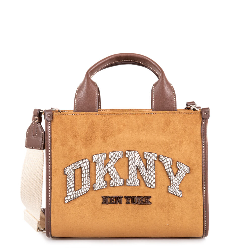 DKNY Γυναικεία Τσάντα Tote HADLEE TOTE Αμυγδαλί