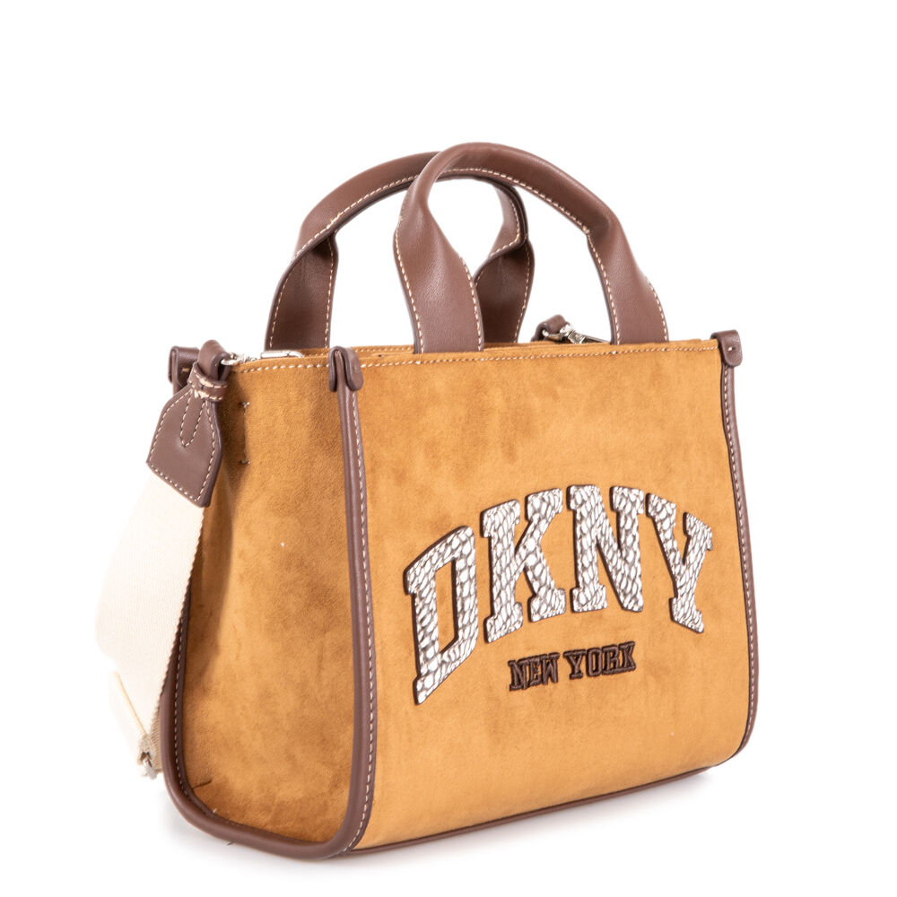 DKNY Γυναικεία Τσάντα Tote HADLEE TOTE Αμυγδαλί