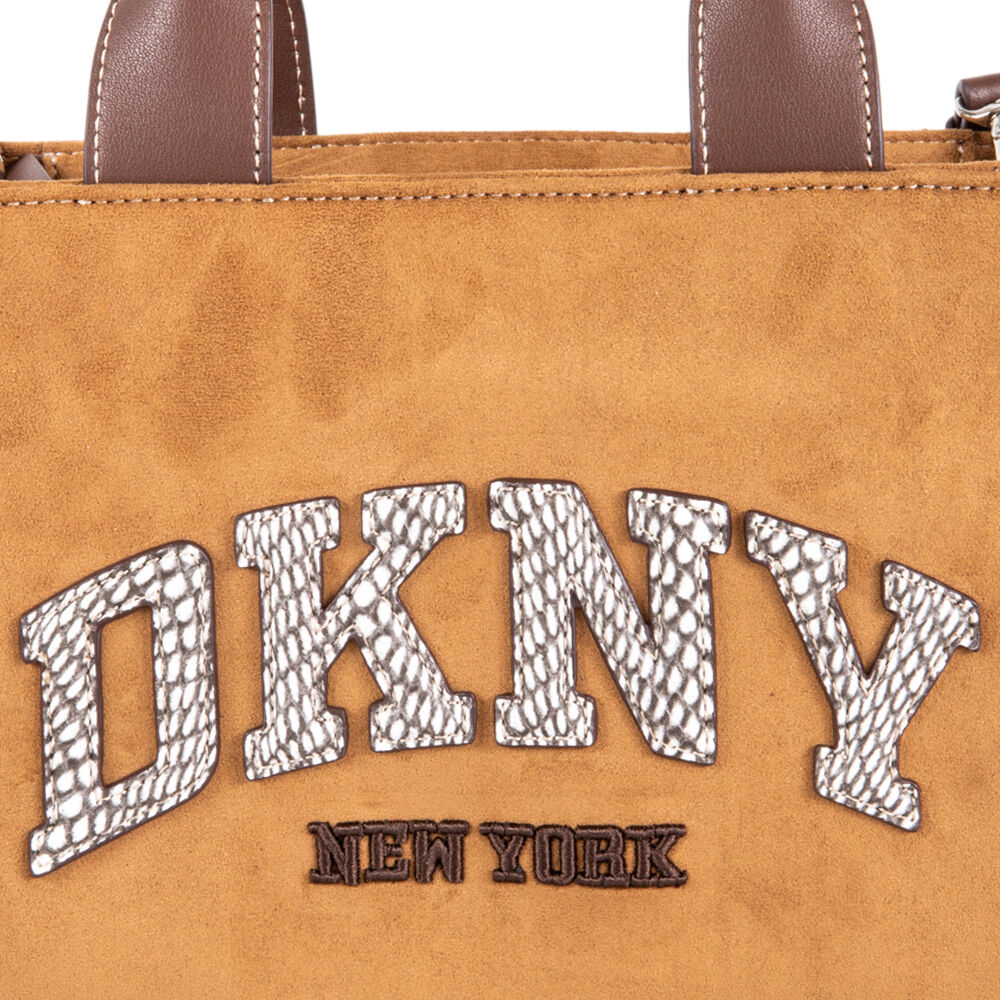 DKNY Γυναικεία Τσάντα Tote HADLEE TOTE Αμυγδαλί