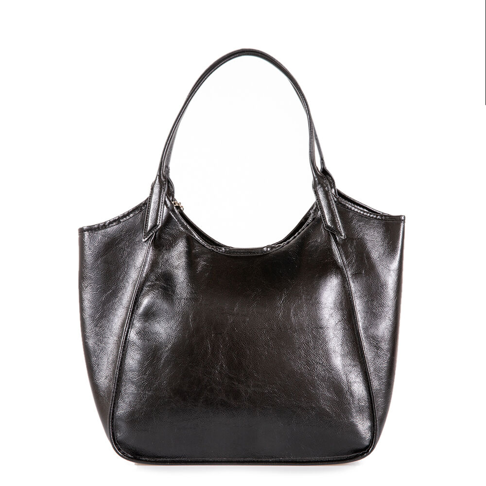 166234 DKNY Γυναικείο Τσάντα Tote MARI TOTE Μαύρο/Ασημί