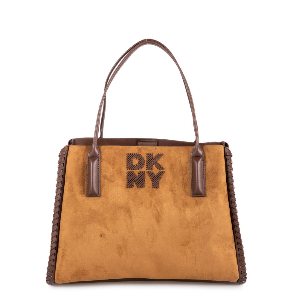 166297 DKNY Γυναικεία Τσάντα Tote JOSIE TOTE Αμυγδαλί
