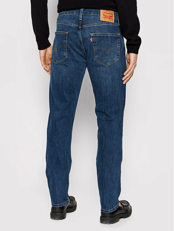 20250621042345_bfa92e5f Levi's Ανδρικό Τζιν Παντελόνι 502 TAPER PANDA Σκούρο Μπλε