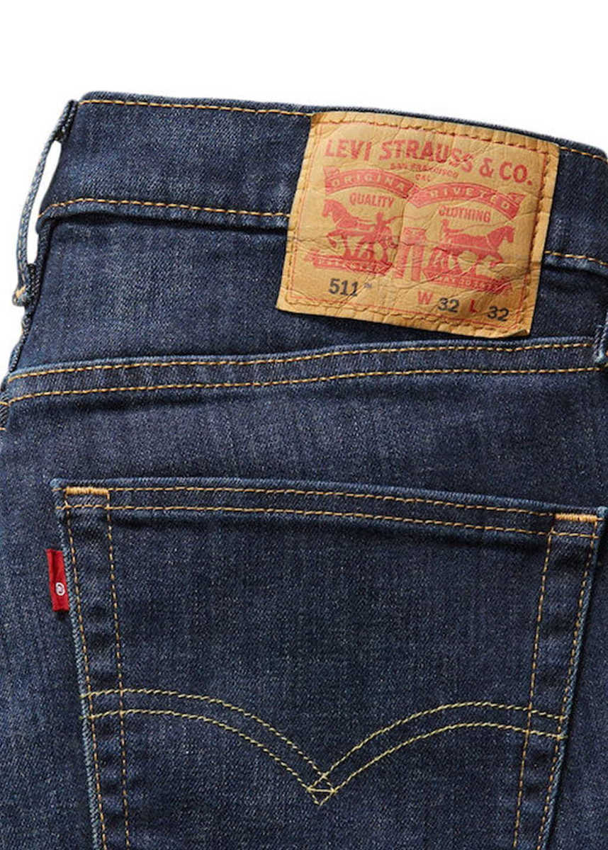 20250621042712_738b033b Levi's Ανδρικό Τζιν Παντελόνι 511 SLIM DARK INDIGO Σκούρο Μπλε