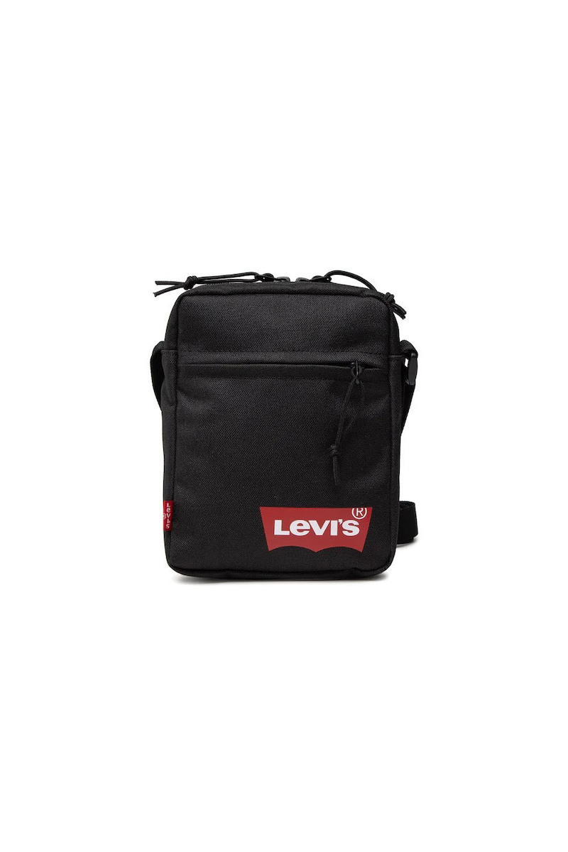 Levi's Ανδρική Τσάντα MINI CROSSBODY SOLID Μαύρο
