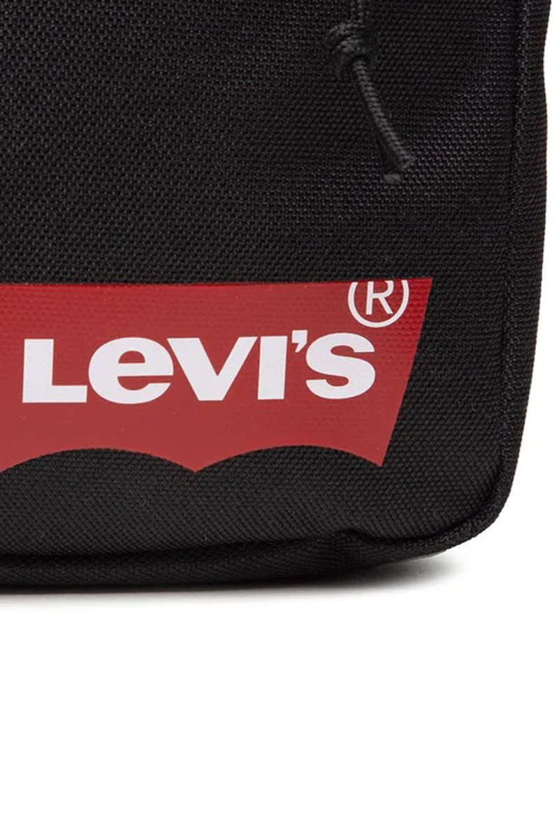 Levi's Ανδρική Τσάντα MINI CROSSBODY SOLID Μαύρο