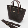 Barbour Γυναικεία Τσάντα Tote Mini Quilted Tote Bag Λαδί