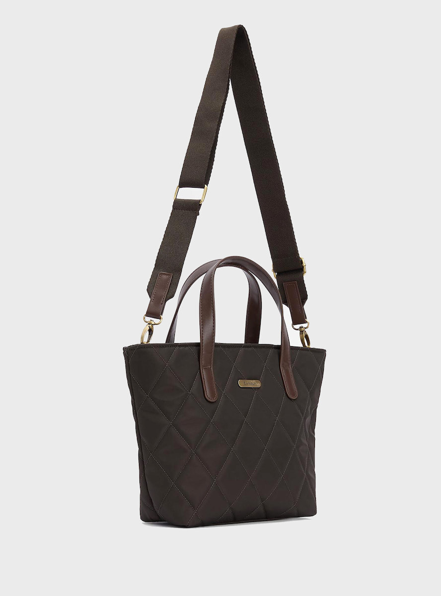 Barbour Γυναικεία Τσάντα Tote Mini Quilted Tote Bag Λαδί