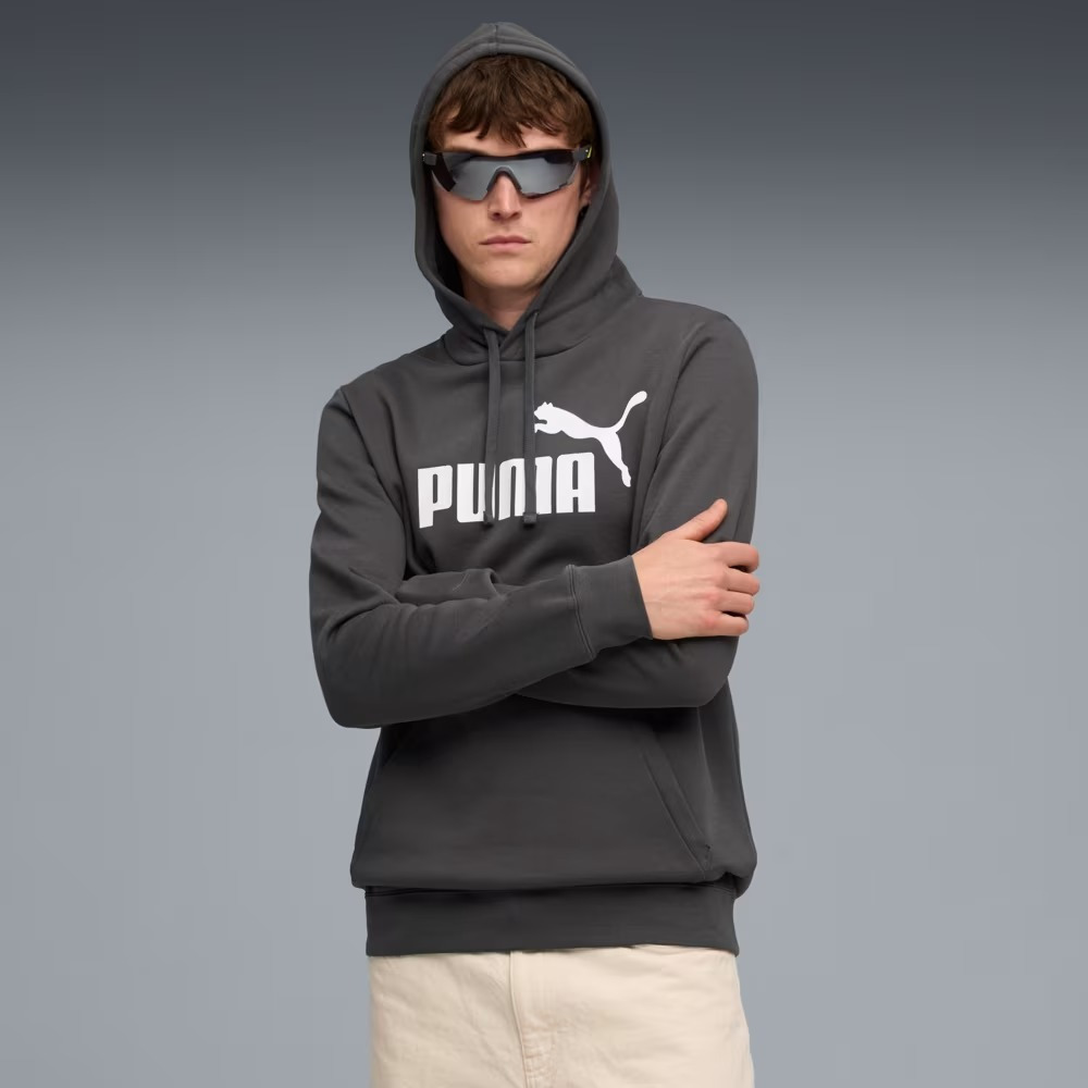 20250916192528_puma_fouter_me_koukoula_gri_682571_44 PUMA Ανδρικό Φούτερ ESS No. 1 Logo Hoodie FL (s)