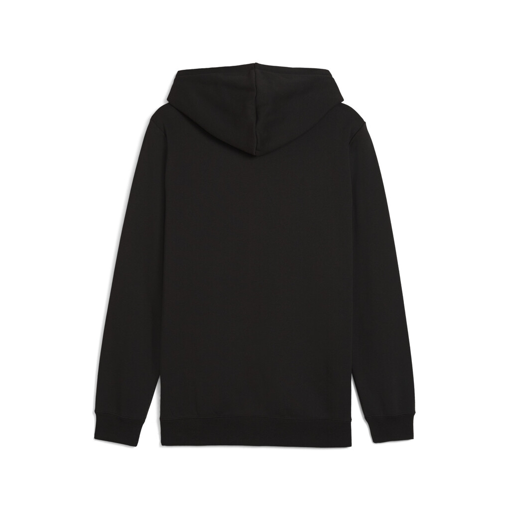 PUMA Ανδρική Ζακέτα ESS Small No. 1 Logo Full-Zip Hoodie FL Μαύρη