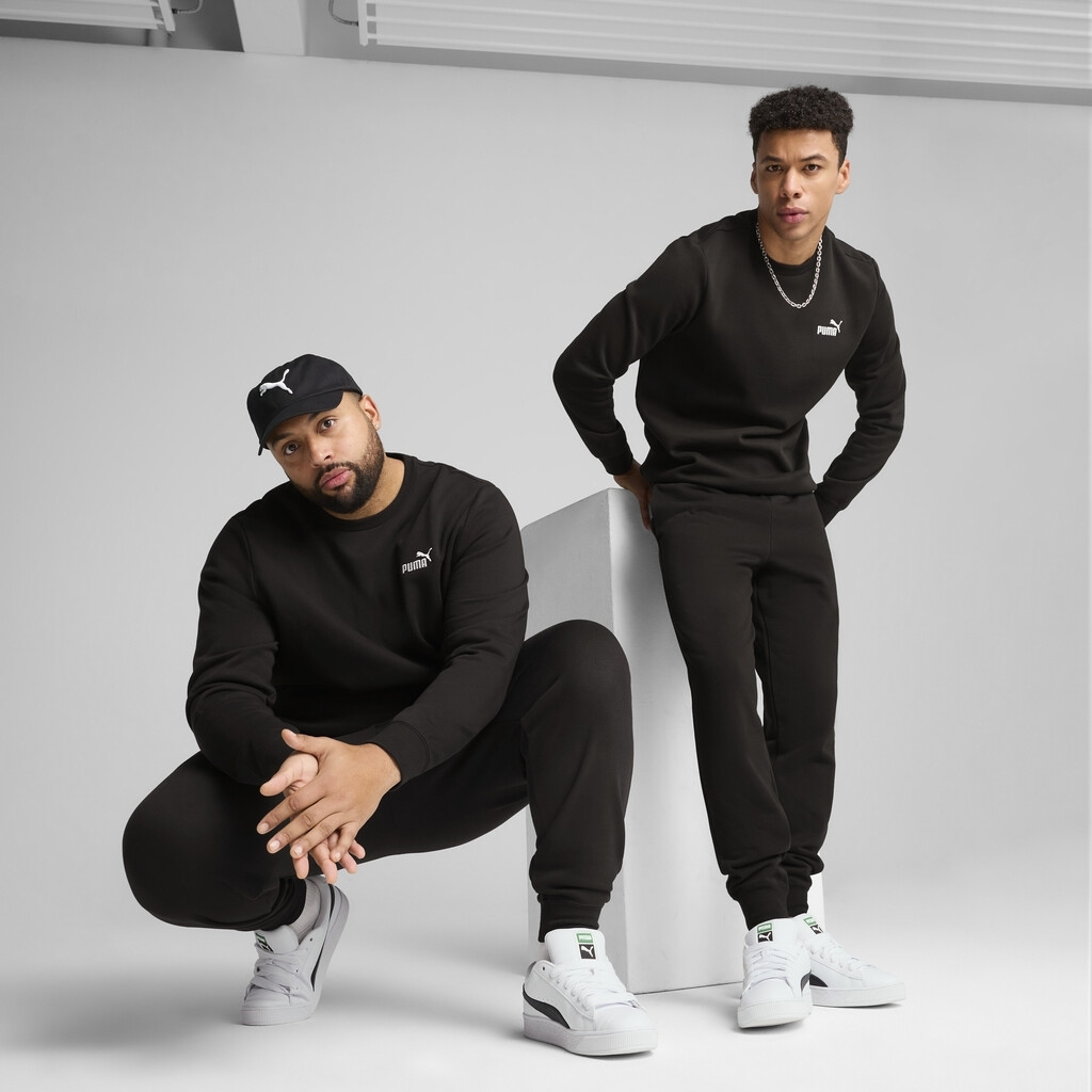 20250918062346_36b7c35c PUMA Ανδρικό Παντελόνι Φόρμας ESS No. 1 Logo Sweatpants FL cl Μαύρο