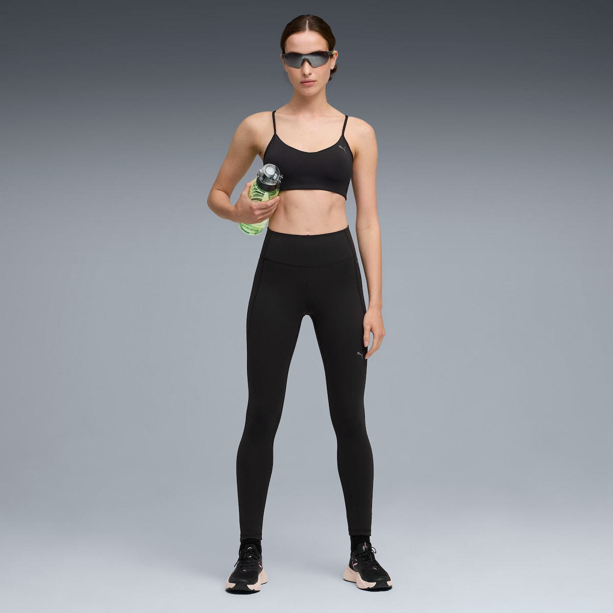 PUMA Γυναικείο Κολάν W CLOUDSPUN TIGHT - HW FL Μαύρο