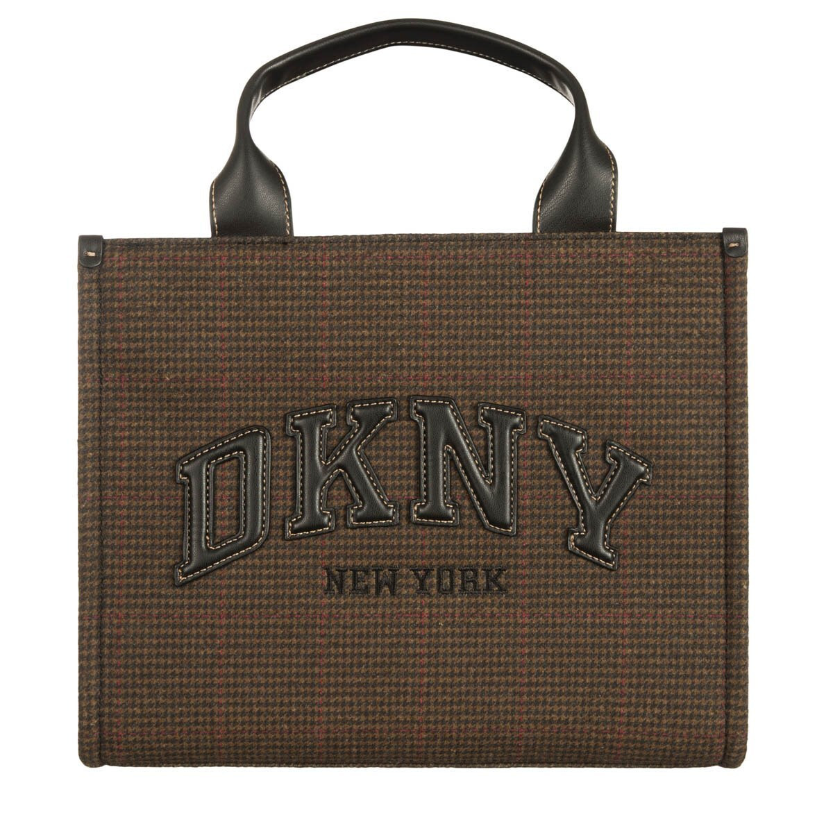DKNY Γυναικεία Τσάντα Χειρός HADLEE TOTE Καφέ