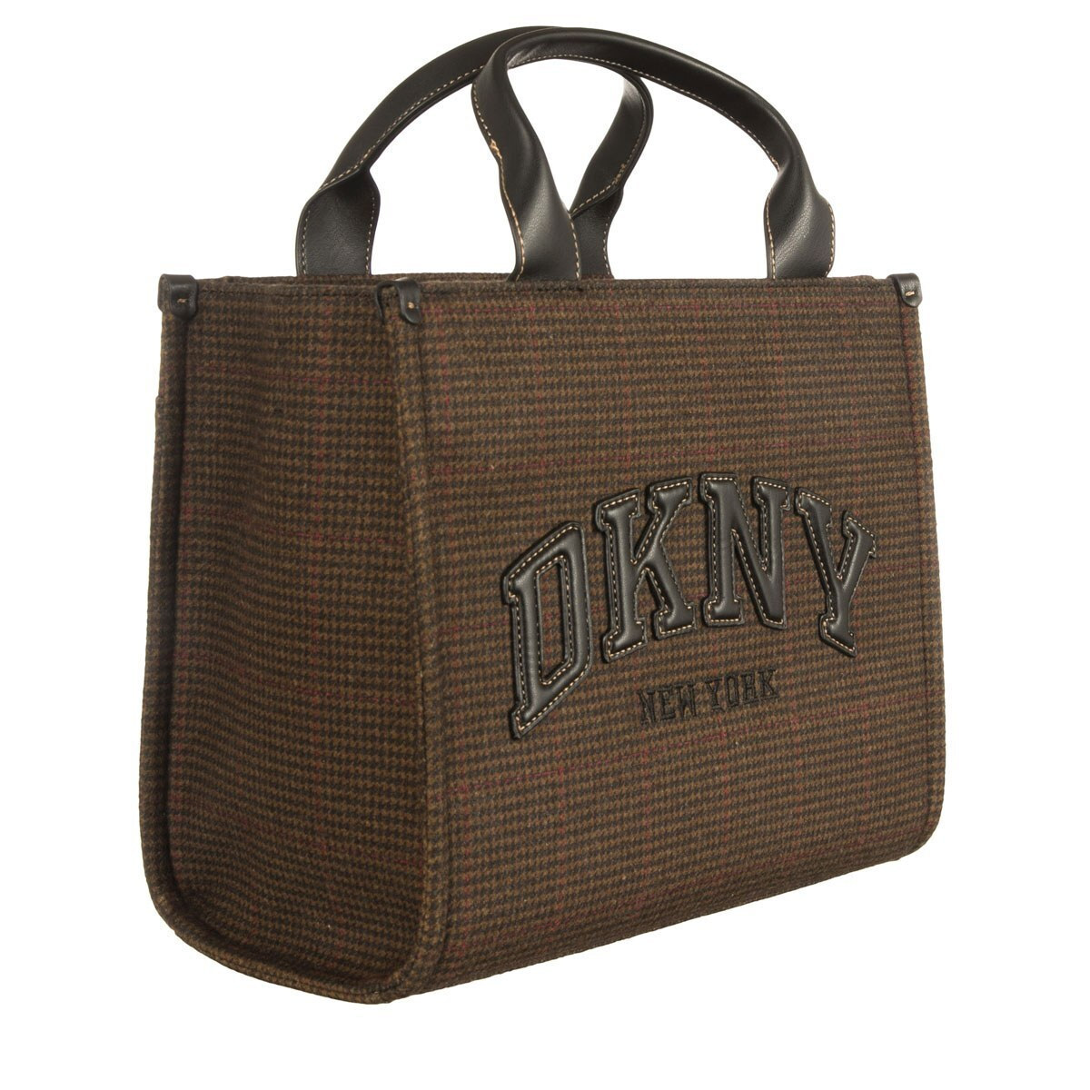 DKNY Γυναικεία Τσάντα Χειρός HADLEE TOTE Καφέ