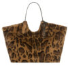 DKNY PAULA TOTE HANDBAG LEOPARD LARGE