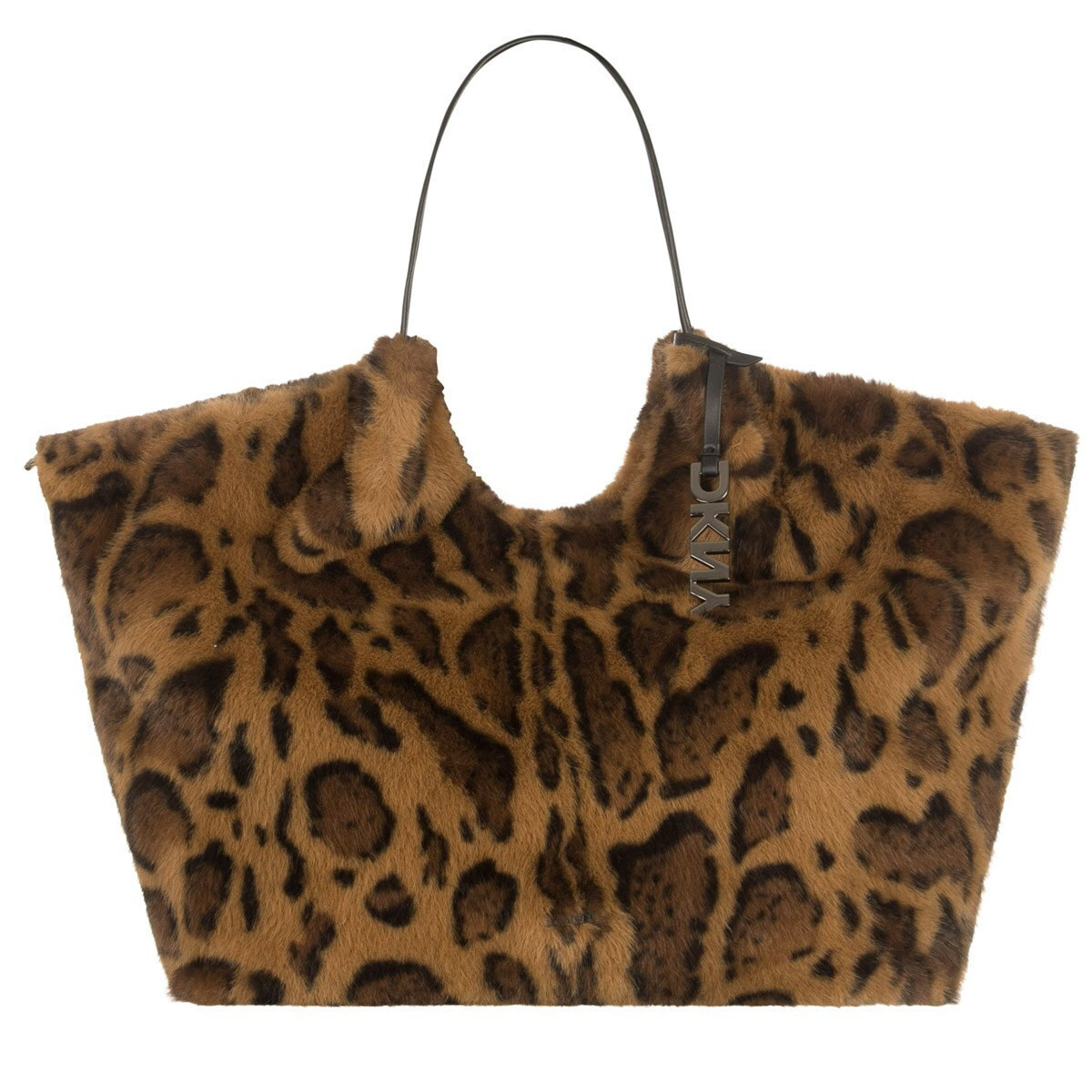 DKNY PAULA TOTE HANDBAG LEOPARD LARGE