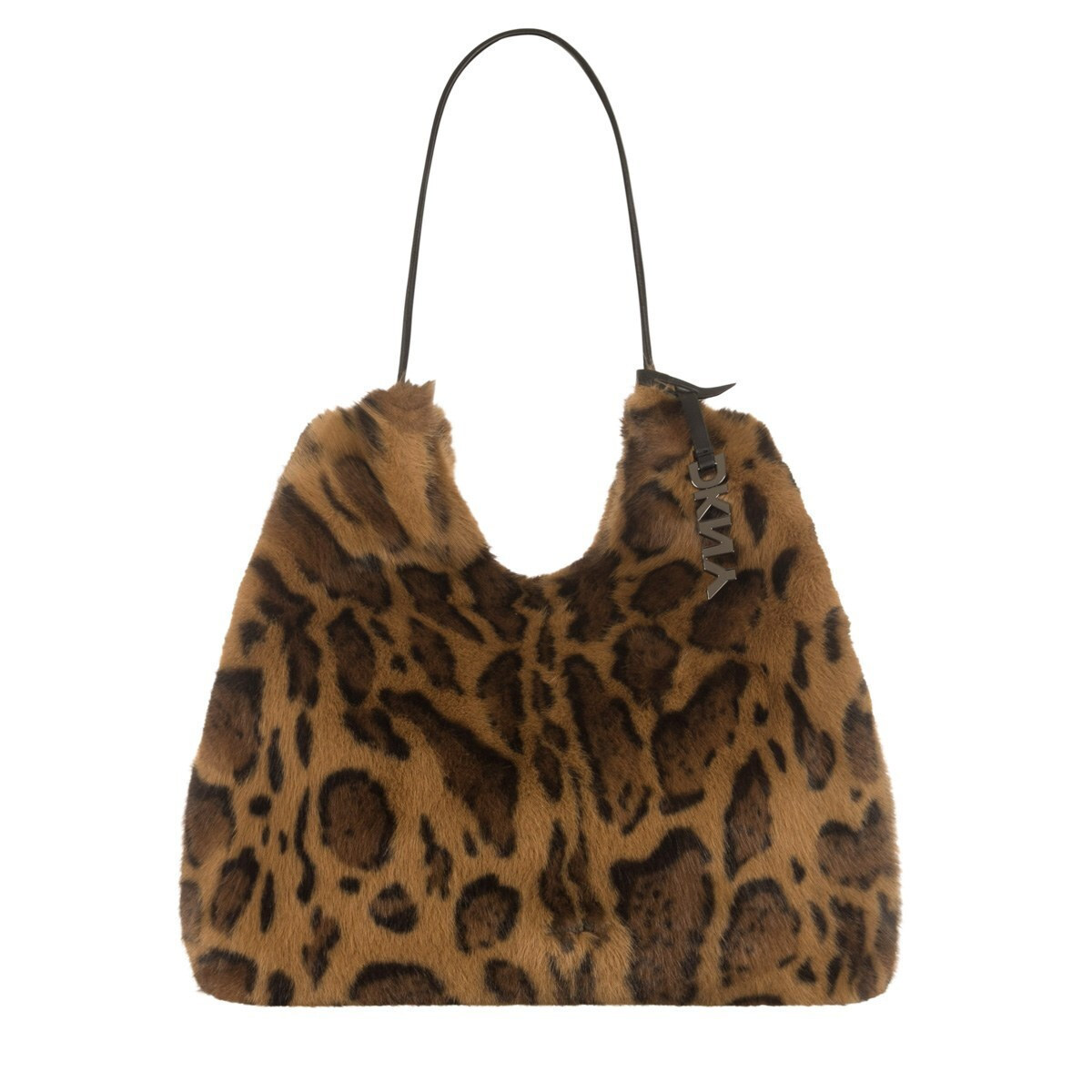 DKNY PAULA TOTE HANDBAG LEOPARD LARGE