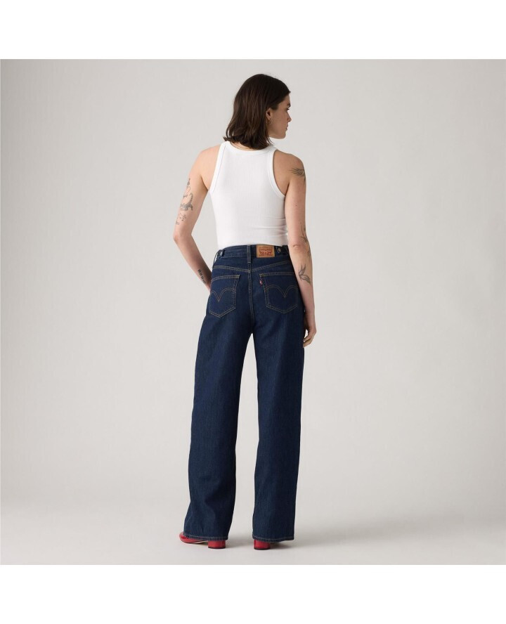 20251208103708_708d4b1c Levi's Γυναικείο Τζιν Παντελόνι CINCH BAGGY DARK INDIGO