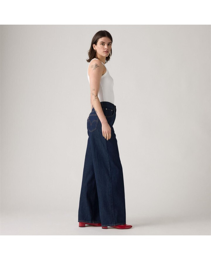20251208103713_e36a9464 Levi's Γυναικείο Τζιν Παντελόνι CINCH BAGGY DARK INDIGO