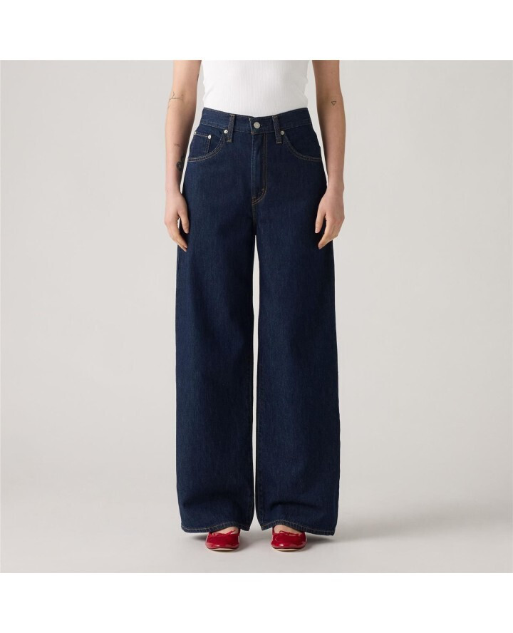 20251208103727_8b15a5a2 Levi's Γυναικείο Τζιν Παντελόνι CINCH BAGGY DARK INDIGO