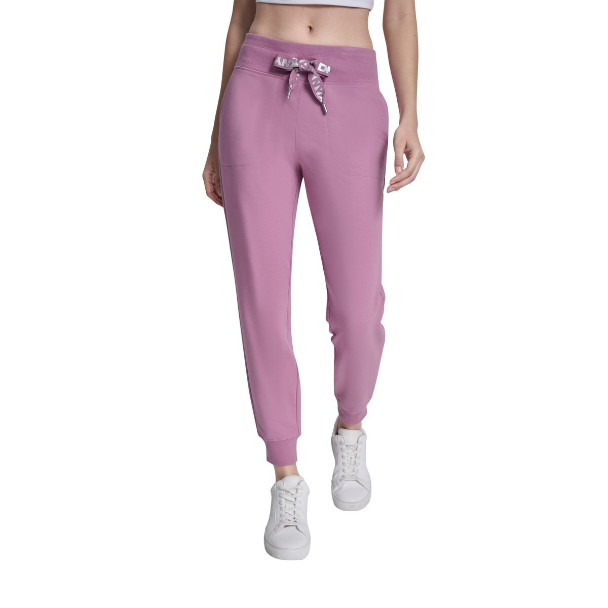 20260129125419_dkny_panteloni_formas_mov_dp6p3496_qha DKNY Γυναικείο Αθλητικό Παντελόνι Φούξια