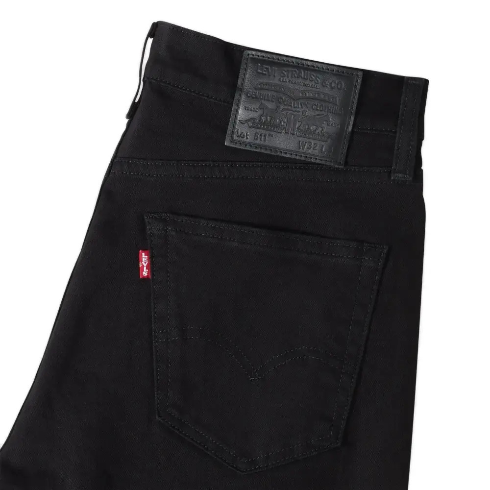 Levi's Ανδρικό Τζιν Παντελόνι 511 SLIM BLACKS Μαύρο