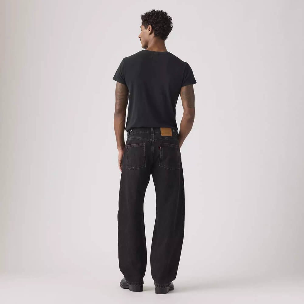 Levi's Ανδρικό Τζιν Παντελόνι LOOSE BARREL BLACKS Μαύρο