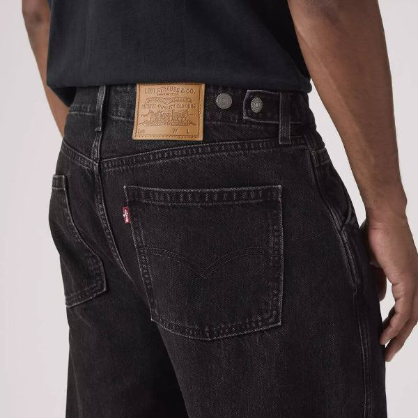 Levi's Ανδρικό Τζιν Παντελόνι LOOSE BARREL BLACKS Μαύρο