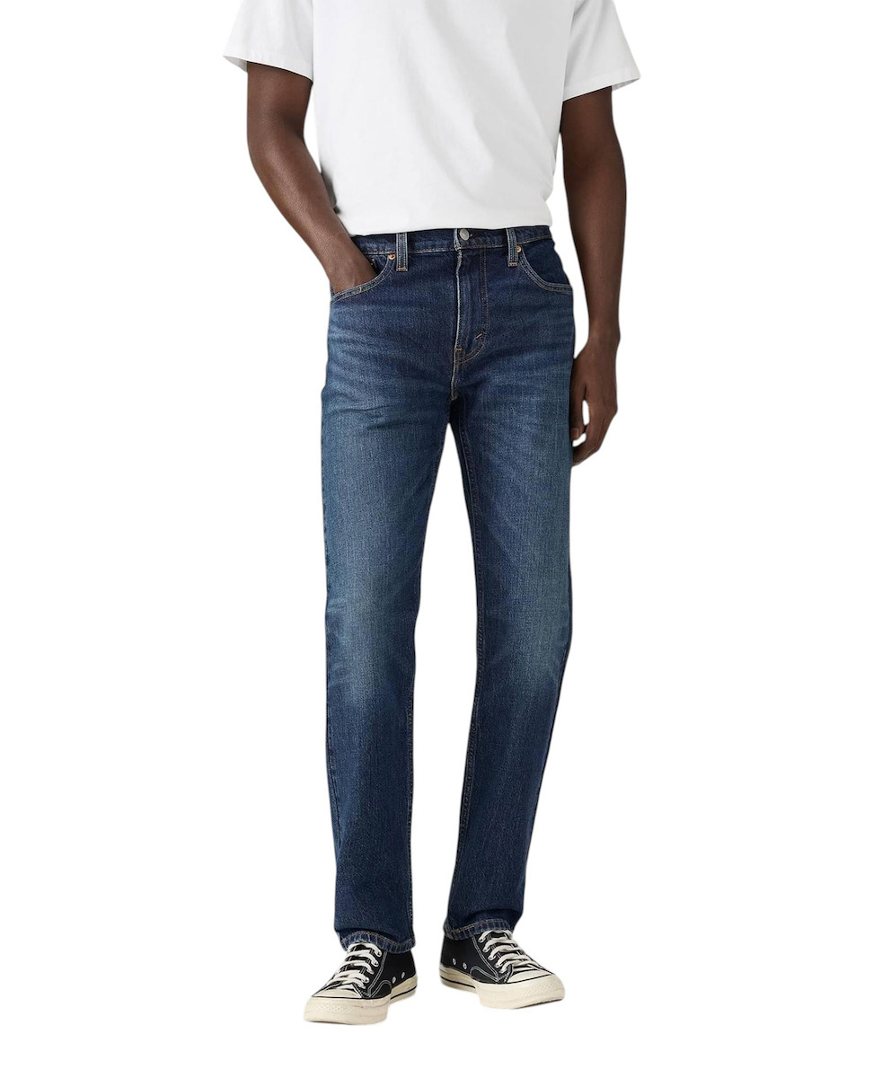 Levi's Ανδρικό Τζιν Παντελόνι 502 TAPER DARK INDIGO Σκούρο Μπλε