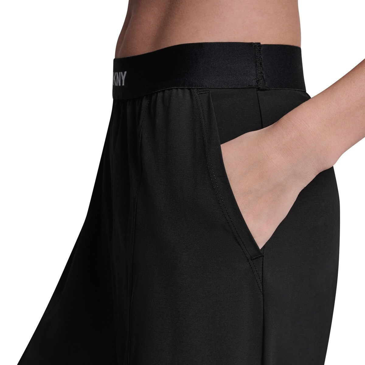 DKNY Γυναικείο Παντελόνι Μαύρο