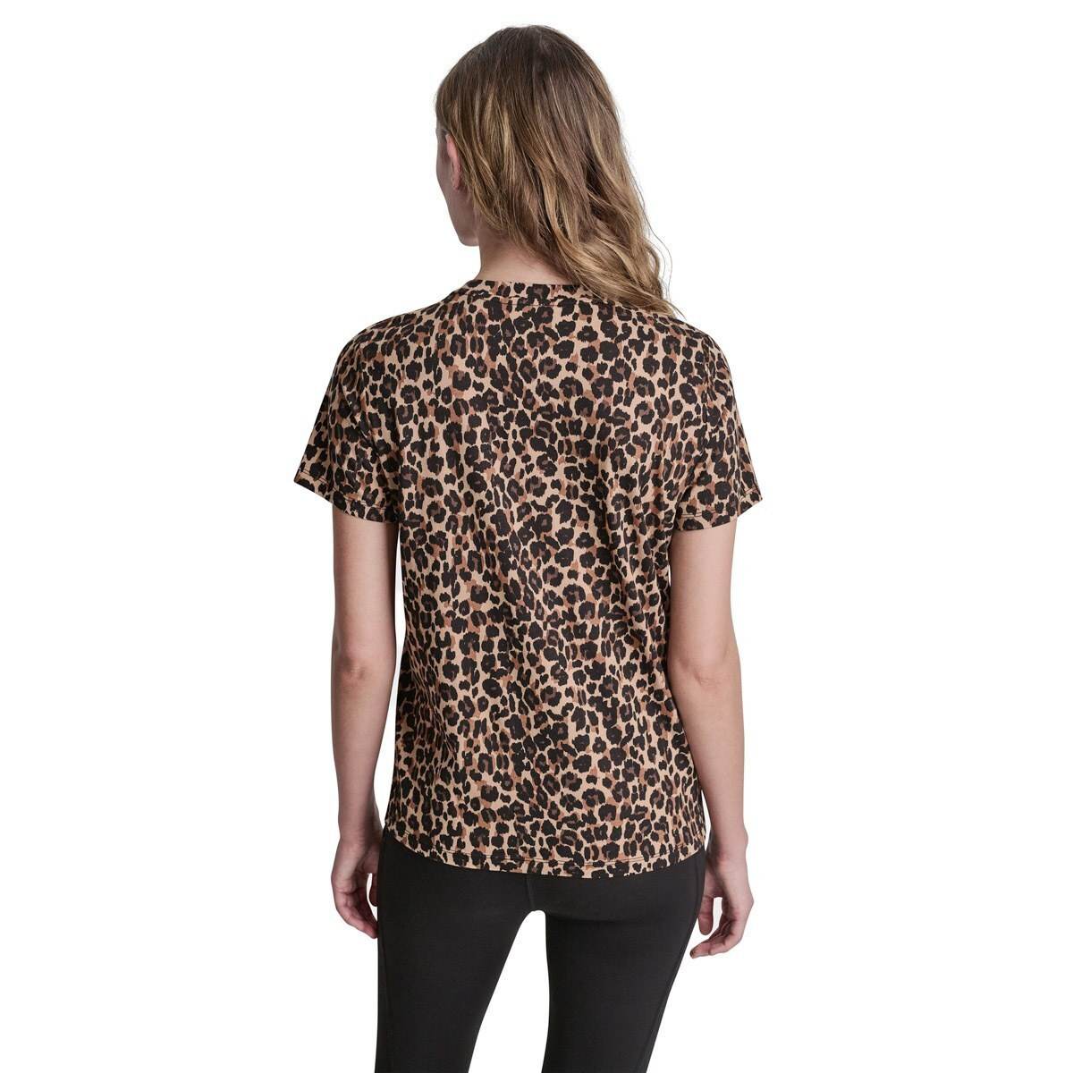 20260615110342_ff8be174 DKNY Γυναικείο T-Shirt Κοντομάνικο Leopard