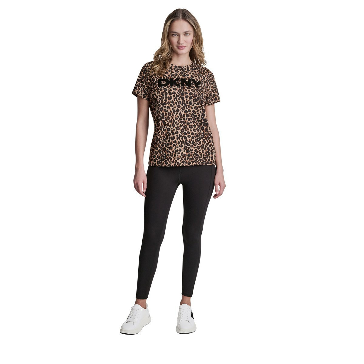 20260615110346_780dad72 DKNY Γυναικείο T-Shirt Κοντομάνικο Leopard
