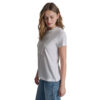 20260615110403_0f06fe99 DKNY Γυναικείο T-Shirt Κοντομάνικο Ασημί